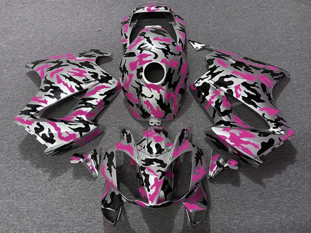 Carenados Moto Honda VFR 800 2002-2013 - Rosa Camouflage