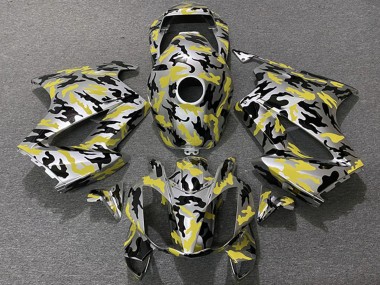 Carenados Moto Honda VFR 800 2002-2013 - Amarillo Camouflage