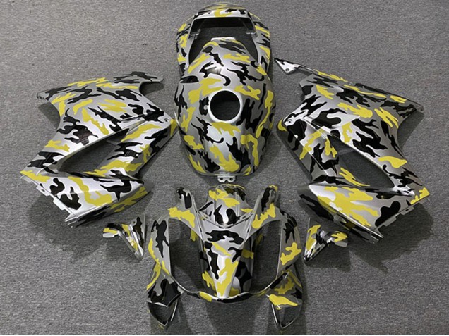 Carenados Moto Honda VFR 800 2002-2013 - Amarillo Camouflage