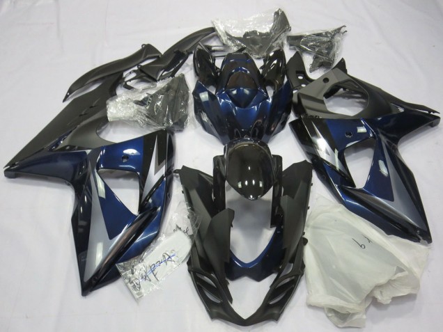 Carenados Moto Suzuki GSXR 1000 2009-2016 - Azul Plata Negro