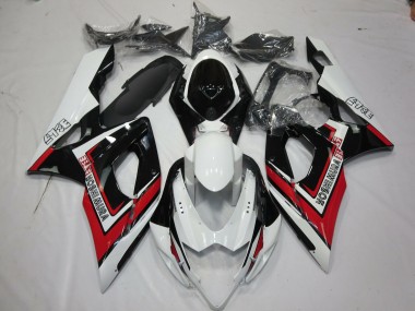 Carenados Moto Suzuki GSXR 1000 2005-2006 - Blanco Rojo Negro Yoshimura