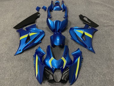 Carenados Moto Suzuki GSXR 1000 2017-2024 - Azul Amarillo Estilo