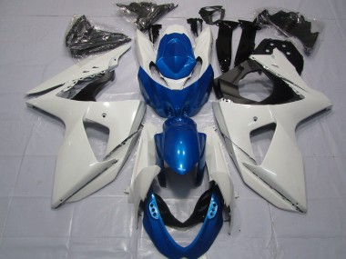 Carenados Moto Suzuki GSXR 1000 2009-2016 - Blanco Azul