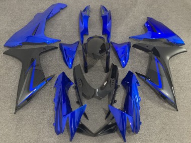 Carenados Moto Suzuki GSXR 600 / GSXR 750 2011-2024 - Azul Negro Gris