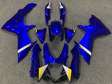 Carenados Moto ABS Suzuki GSXR 600 / GSXR 750 2011-2024 - Azul Blanco Amarillo