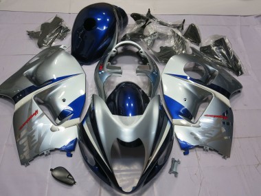 Carenado Moto Suzuki GSXR 1300 1996-2007 - Plata Azul