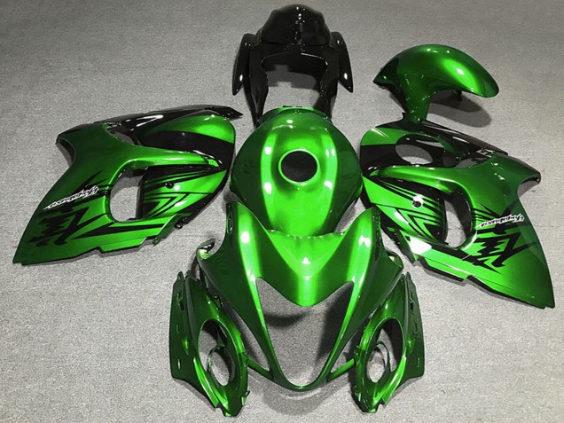 Carenado Moto Suzuki GSXR 1300 2008-2020 - Verde Brillante Negro