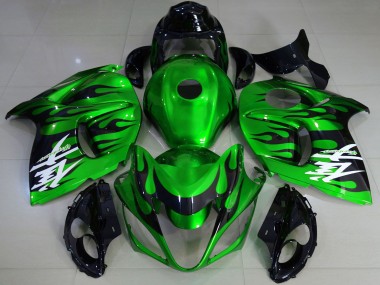 Carenados Moto Suzuki GSXR 1300 2008-2020 - Verde Brillante Negro