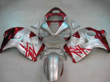 Carenados Moto Suzuki GSXR 1300 1996-2007 - Plata Rojo