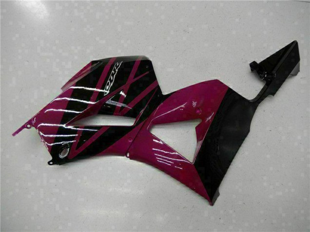 Carenados Moto Honda CBR600RR 2013-2023 - Púrpura Negro Brillante