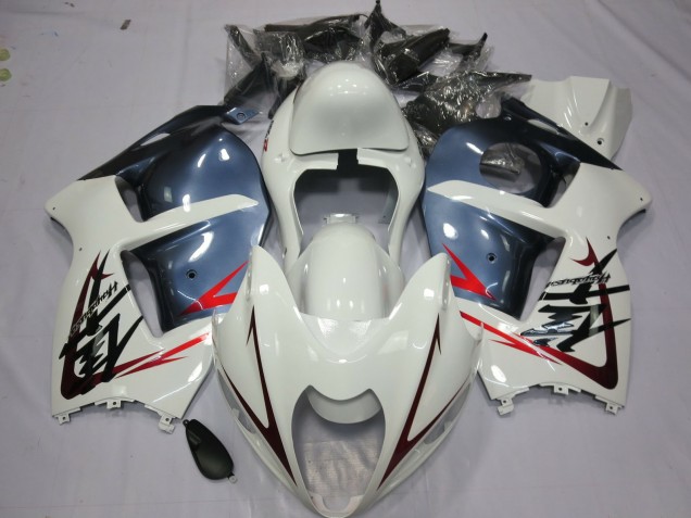 Carenados Moto Suzuki GSXR 1300 1996-2007 - Blanco Azul