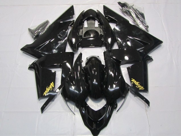 Carenados Moto Kawasaki ZX10R 2004-2005 - Negro Brillante Oro