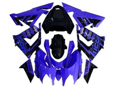 Carenados Moto Kawasaki ZX10R 2004-2005 - Azul Negro Logo