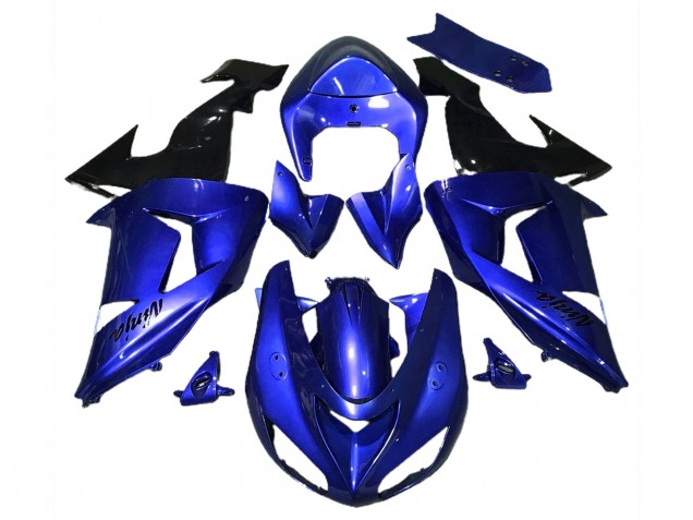 Carenados Moto Kawasaki ZX10R 2006-2007 - Azul Negro