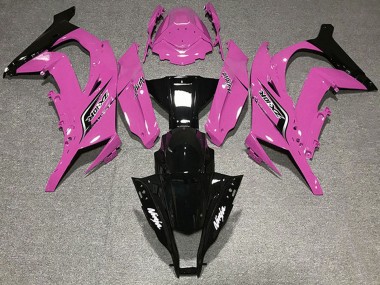 Carenados Moto Kawasaki ZX10R 2011-2015 - Rosa Negro Brillante