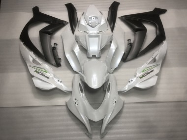 Carenados Moto Kawasaki ZX10R 2016-2020 - Blanco Perla Negro Verde
