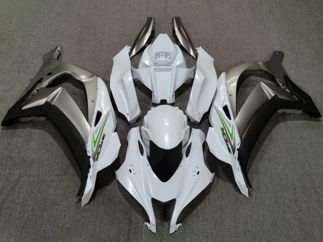 Carenados Moto Kawasaki ZX10R 2016-2020 - Blanco Perla Plata