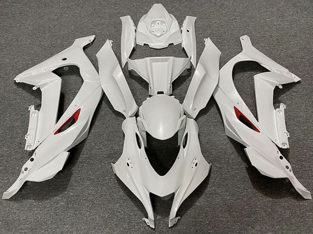 Carenados Moto Kawasaki ZX10R 2016-2020 - Blanco Perla Rojo