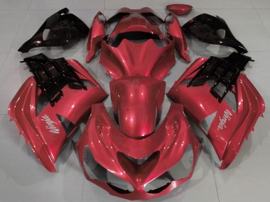 Carenados Moto Kawasaki ZX14R 2012-2024 - Rojo Negro