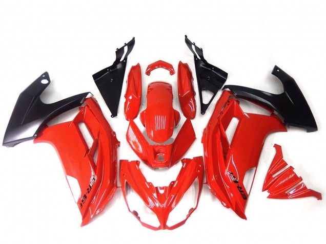 Carenados Moto Kawasaki Ninja ER6F 2009-2011 - Rojo Negro