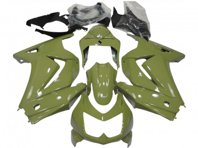 Carenados Moto Kawasaki Ninja 250 2008-2012 - Verde Oliva