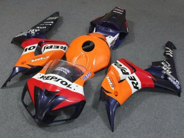 Carenado Moto Honda CBR1000RR 2006-2007 - Naranja Blanco Rojo Azul Repsol