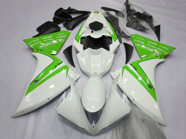 Carenados Moto Yamaha R1 2012-2014 - Blanco Verde
