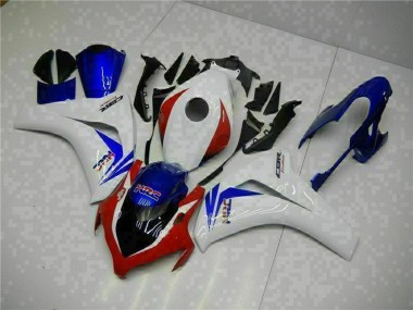 Carenado Moto Honda CBR1000RR 2008-2011 - Blanco Rojo Azul HRC