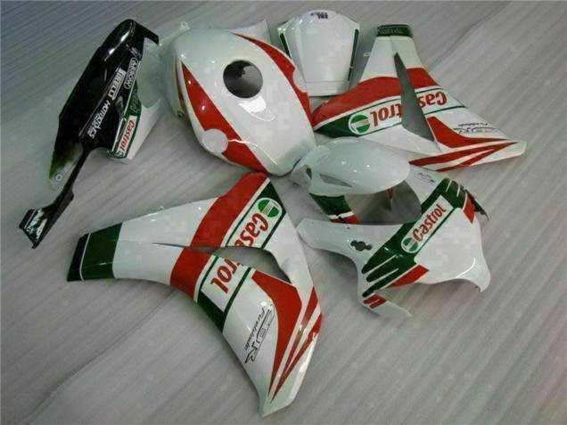 Carenados Moto Honda CBR1000RR 2008-2011 - Blanco Rojo Verde Castrol