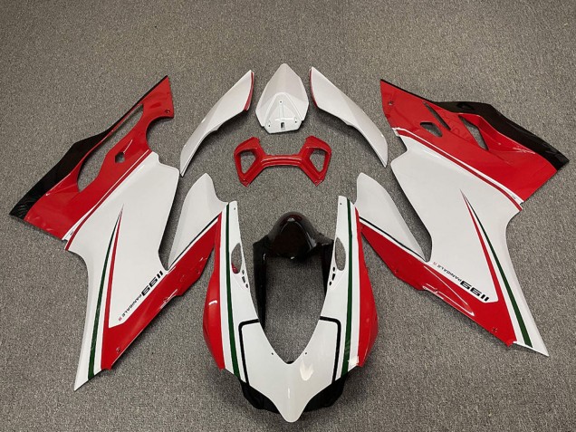 Carenados Moto Ducati 1199 2011-2014 - Blanco Rojo Negro Verde