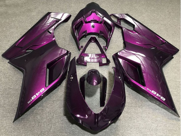 Carenados Moto Ducati 848 2007-2014 - Púrpura
