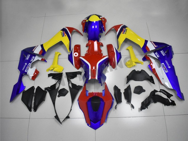 Carenados Moto Honda CBR1000RR 2017-2023 - Blanco Rojo Azul Amarillo