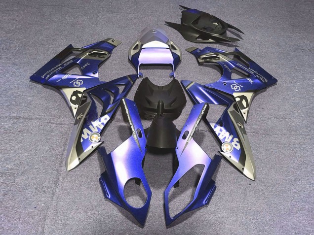 Carenados Moto BMW S1000RR 2017-2018 - Plata Azul Negro