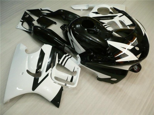 Carenados Moto Honda CBR600 F3 1995-1996 - Blanco Negro Brillante