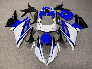 Carenados Moto Triumph Daytona 675 2013-2016 - Blanco Azul Negro Brillante