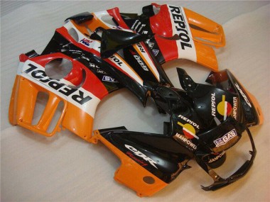 Carenados Moto Honda CBR600 F3 1995-1996 - Naranja Blanco Rojo Negro Brillante Repsol