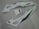 Carenados Moto Honda CBR600 F3 1995-1996 - Blanco Plata Verde Hannspree