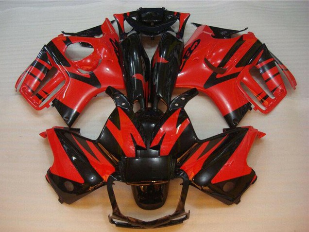 Carenado Moto Honda CBR600 F3 1995-1996 - Rojo Negro Brillante