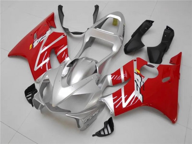 Kits Carenados Moto Honda CBR600 F4i 2001-2003 - Plata Rojo