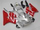 Kits Carenados Moto Honda CBR600 F4i 2001-2003 - Plata Rojo