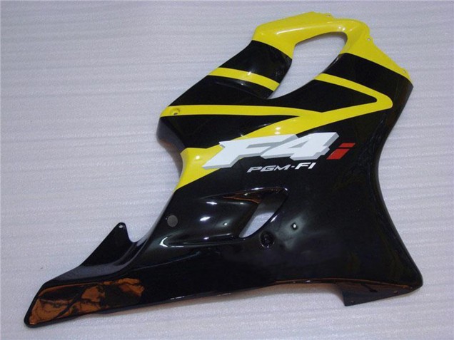 Carenado Moto Honda CBR600 F4i 2001-2003 - Amarillo Negro Brillante