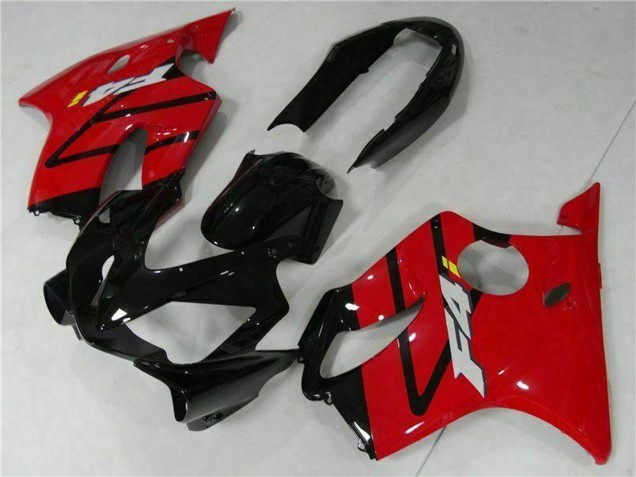 Carenado Moto Honda CBR600 F4i 2004-2007 - Rojo Negro Brillante