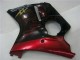 Carenados Moto ABS Honda CBR1100XX Blackbird 1996-2007 - Negro Brillante Rojo Llama