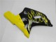 Carenados Moto Suzuki GSXR 600/750 2001-2003 - Negro Brillante Amarillo Llama