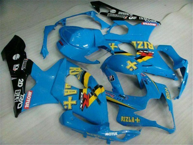 Carenados Moto Suzuki GSXR 1000 2005-2006 - Azul Oro Negro Rizla