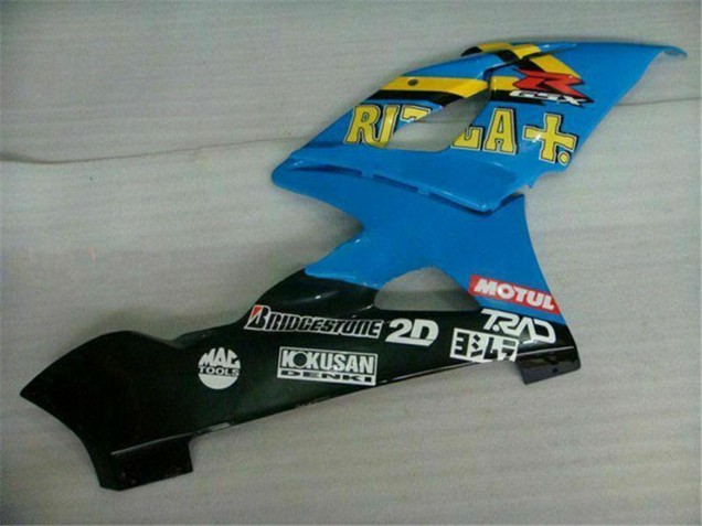 Carenados Moto Suzuki GSXR 1000 2005-2006 - Azul Oro Negro Rizla
