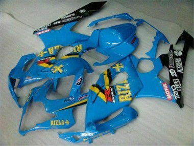 Carenados Moto Suzuki GSXR 1000 2005-2006 - Azul Oro Negro Rizla