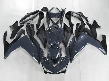 Carenados Moto Yamaha YZF R3/R25 2015-2018 - Gris Oscuro Negro Mate