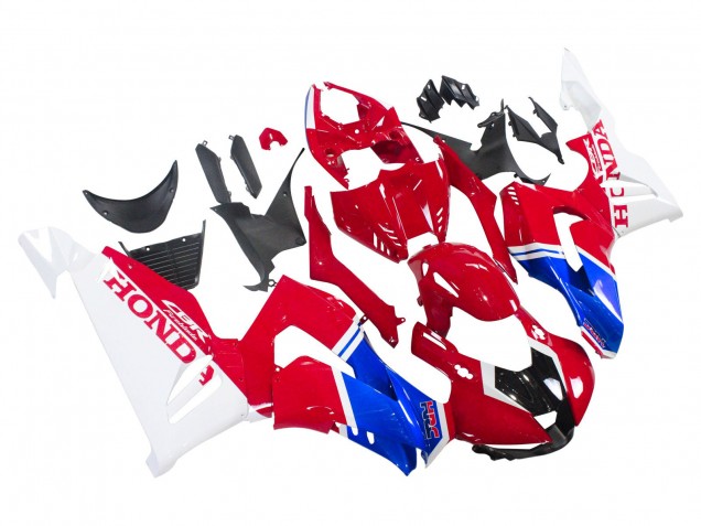 Kits Carenados Moto Honda CBR1000RR-R 2020-2023 - Blanco Rojo Azul HRC