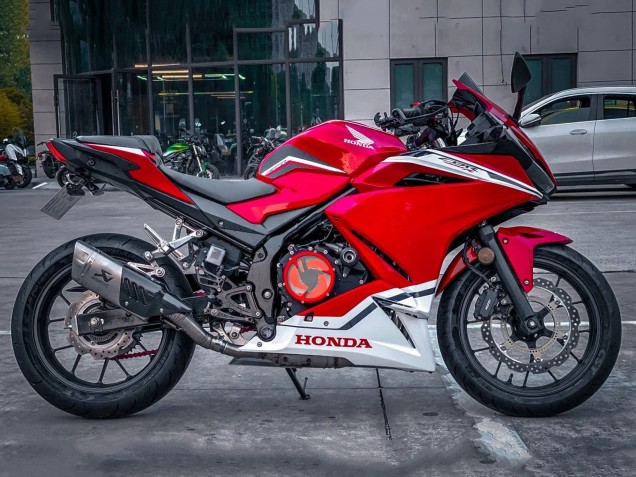 Carenados Moto Honda CBR400R 2022 - Rojo Blanco